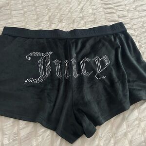 Juicy Couture Charcoal pajama Shorts